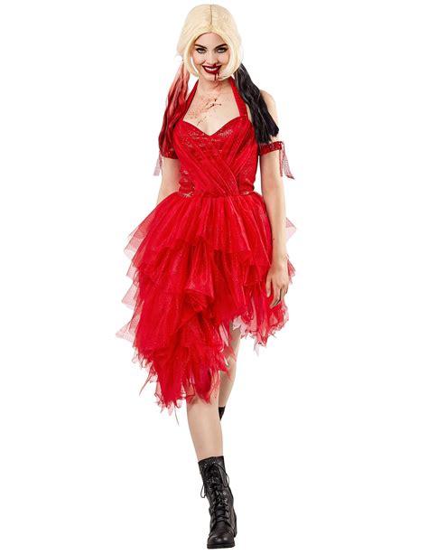 harley quinn rotes kleid|Offizielles Harley Quinn™